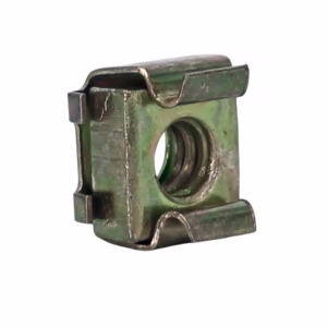 Cage Nuts 1/4UNC Steel Yellow Zinc Plated (0.7-1.6) (CN014013)