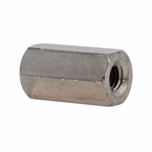 Threaded Spacers & Standoffs M5 X 18 Hex Female / Female Brass Nickel Plated A/F 9.5MM (SPA01BM518MM)