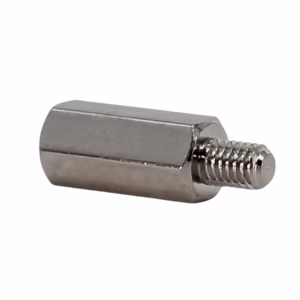 Threaded Spacers & Standoffs M3 X 11 Hex Male / Female Brass Nickel Plated 4MM Stud (SPA02BM311MMSP)