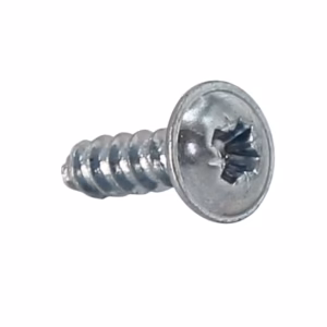 Thread Forming (PT) Screws For Plastics 2.5 X 8 Pan Flange Pozi Steel Zinc Plated (HH 1.4MM) (WN1411KB25X8ZP)