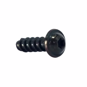 Screws For Plastics 2.5 X 8 Pan Flange Torx Steel Black