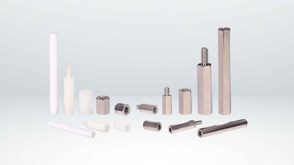 Banner showing Threaded Spacers & Support Pillars