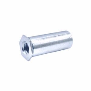Sheet Metal Self Clinching Stand-Offs Through Hole M4 X 18 Steel Zinc Plated (PSOM418Z)