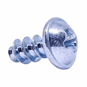Thread Forming (PT) Screws For Plastics 3.0 X 6 Pan Flange Pozi Steel Zinc Plated (WN1411KB30X6Z)