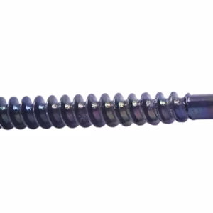 Thread Forming (PT) Screws For Plastics 2.5 X 22 Pan Pozi Steel Black Zinc Plated (WN1412KB25X22ZB)