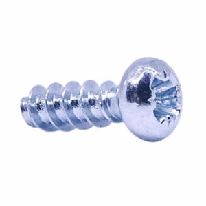 Thread Forming (PT) Screws For Plastics 2.5 X 7 Pan Pozi Steel Zinc Plated (WN1412KB25X7Z)