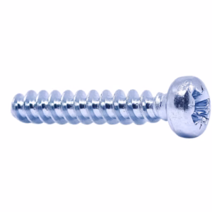 Thread Forming (PT) Screws For Plastics 3.5 X 20 Pan Pozi Steel Zinc Plated (WN1412KB35X20Z)