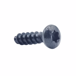 Thread Forming (PT) Screws For Plastics 3.0 X 10 Pan Torx Steel Black Zinc Plated (WN1412KC30X10ZB)