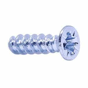 Thread Forming (PT) Screws For Plastics 2.2 X 8 Countersunk Pozi Steel Zinc Plated (WN1413KB22X8Z)
