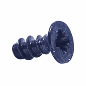 Thread Forming (PT) Screws For Plastics 2.5 X 6 Countersunk Pozi Steel Black Zinc Plated (WN1413KB25X6ZB)