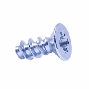 Thread Forming (PT) Screws For Plastics 2.5 X 6 Countersunk Pozi Steel Zinc Plated (WN1413KB25X6Z)