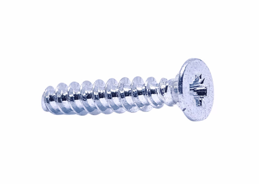 Thread Forming (PT) Screws For Plastics 3.0 X 16 Countersunk Pozi Steel Zinc Plated (WN1413KB30X16Z)